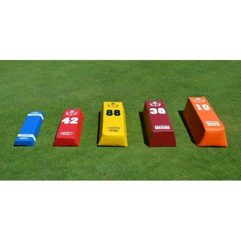 Fisher 42"L x 6"H x 15"W Football Stepover Agility Dummy SO426