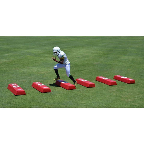 Fisher 42"L x 6"H x 15"W Football Stepover Agility Dummy SO426
