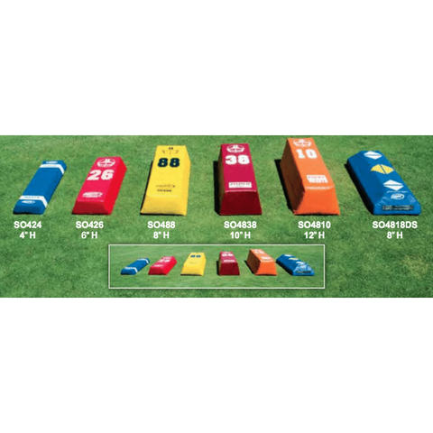 Fisher 48"L x 8"H x 18"W Football Stepover Agility Dummy SO488