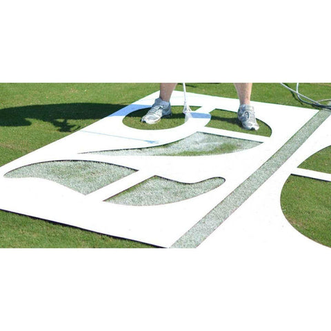Fisher 6' H Football Pro Style Stencil Set 4600DLX