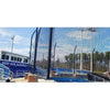 Image of Fisher Athletic 1 7/8" SQ Sports Field Netting with 21' 3" Pipe