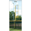 Image of Fisher Athletic 10.5' H Little League Foul Poles w/ Ground Sleeves FP10GS (Pair)