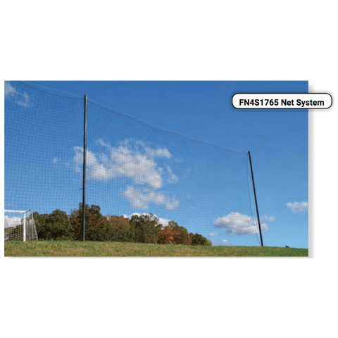 Fisher Athletic 40' x 40' 4" SQ Football End Zone Netting FN4S4040PS