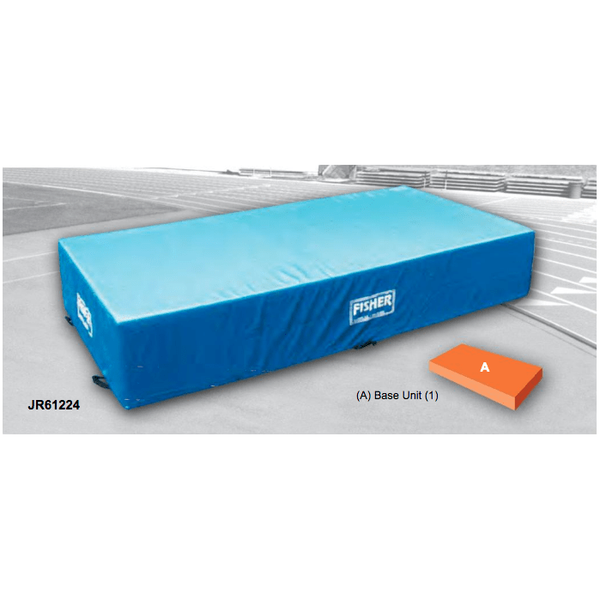 Fisher Athletic 6' x 12' Junior High Jump Pits Pro Sports Equip