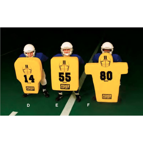 Fisher Athletic Man Shaped Youth Football Blocking Shield HD800