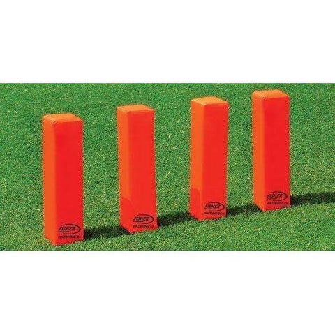 Fisher Athletic Stand Up Deluxe Football Endzone Pylons Set PY1