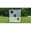 Image of Fisher Deluxe Skill Zone Target Football Practice Throwing Net SZFB1010