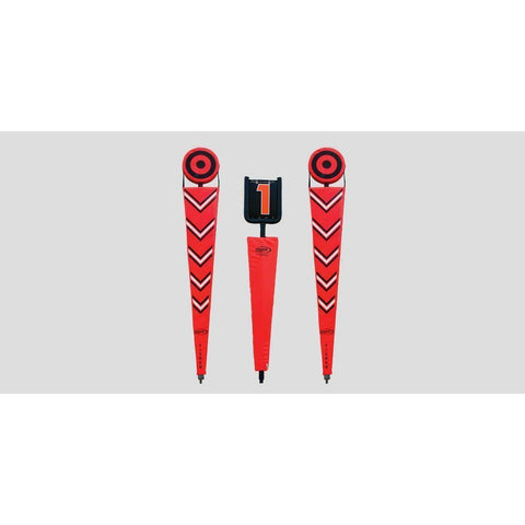 Fisher Flip Indicator/Chain Set Football Down Marker Package 3 3015PK