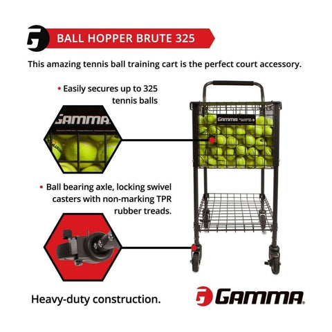 GAMMA Brute 325 Tennis Ball Cart BHBG00