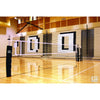 Image of Gared 3 1/2" OD Rallyline Scholastic Telescopic One-Court Volleyball System 6100