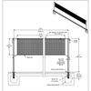Image of Gared Flick Heavy-Duty Sleeved Badminton System 6740