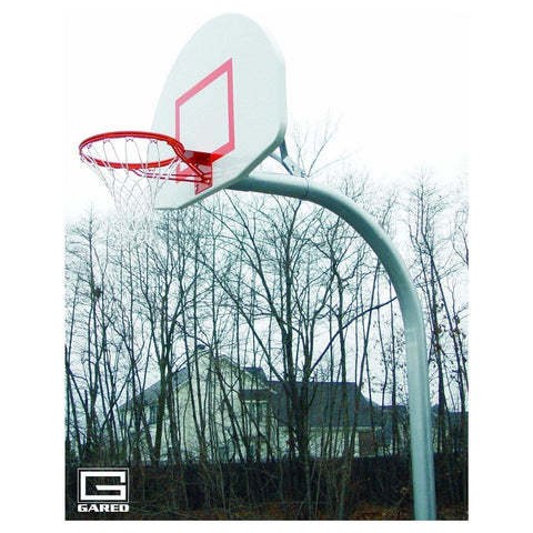 Gared Standard Duty 4-1/2" O.D. Gooseneck Basketball Package PK4540