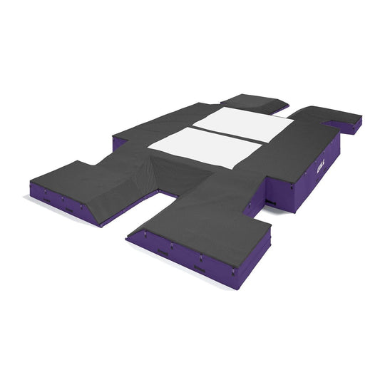 Gill G4 Double Front Pole Vault Landing System (21'6" X 35' X 32") 66317DC