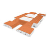 Image of Gill G6 Double Front Pole Vault Landing System (21'6" X 38' X 32") 66517DC