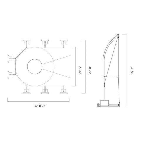Gill Replacement Net For 732230 Discus Cage 732131A