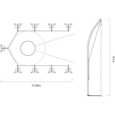 Gill Replacement Net For 732240 Discus Cage 732141A