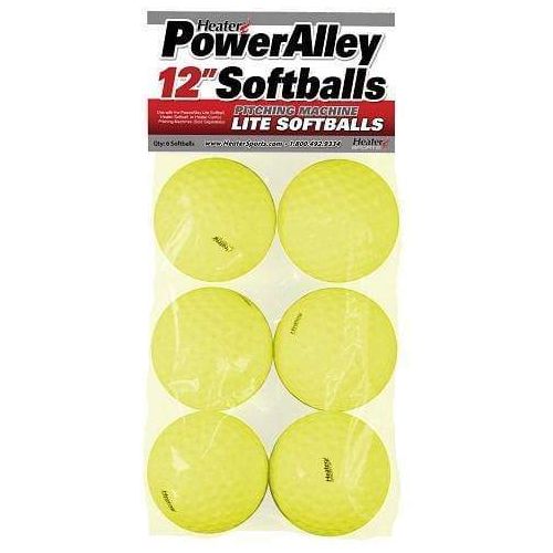 Sports Attack Yellow 12 Pitching Machine Softballs