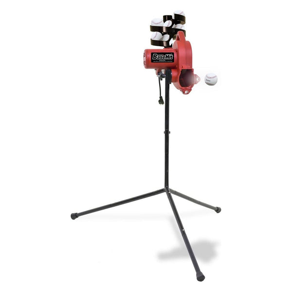 Heater BaseHit Pitching Machine w/ PowerAlley 22' Batting Cage