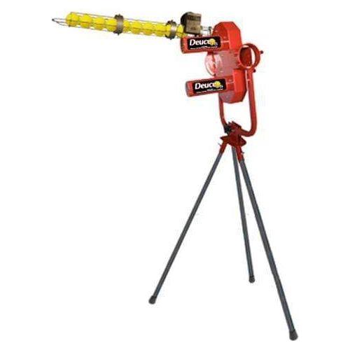 Heater Deuce 95 MPH Cricket Bowling Machine w/ Auto Feeder DC899CM110V