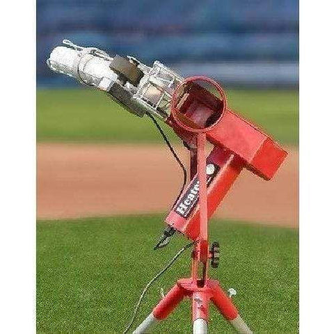 Heater Sports Heater Pro Curveball Baseball Pitching Machine w/ Xtender 24' Batting Cage HTRPRO799 HTRPRO799