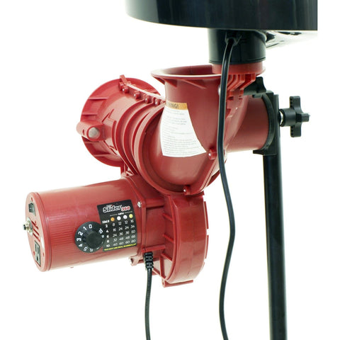 Heater Slider Lite 360 Baseball Machine w/ Xtender 24' Batting Cage SLBC24