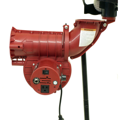 Heater Slider Lite 360 Baseball Machine w/ Xtender 24' Batting Cage SLBC24