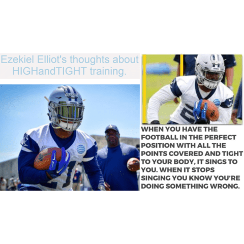 HIGHandTIGHT High School / D2 / D3 College Edition Training Football HnTv1