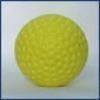 Image of Iron Mike Yellow Dimpled "SOFTUF" Softballs (Dozen) 762-191