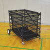 Image of Jaypro Atlas Series Double Ball Carrier W/ Mesh Hamper Insert BBABL-2