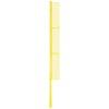 Image of Jaypro Baseball/Softball Foul Poles - Collegiate (30') - (Yellow) BBCFP-30