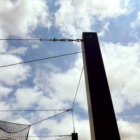 Jaypro Batting Tunnel Frame - Mega Outdoor - (70') - Single MPCTF-70S