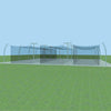 Image of Jaypro Batting Tunnel Frame - Professional Outdoor (55') - Multiple Tunnel Adaptor PROTF-55A