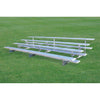 Image of Jaypro Bleacher - 15' (4 Row - Single Foot Plank) - All Aluminum BLCH-4AL
