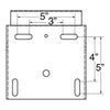 Image of Jaypro Contender Series Adjustable Breakaway Basketball Goal (Indoor) GBA-548