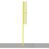 Image of Jaypro Foul Poles - Professional (20') - (Yellow) BBFP-20