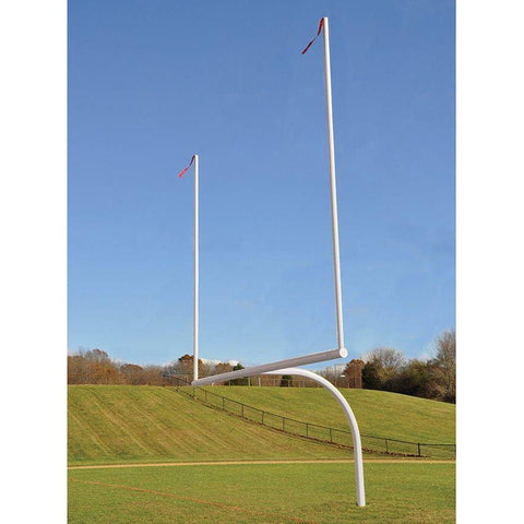 Jaypro Max-1 Football Goal Posts 20' Uprights 6' Offset (Semi-Permanent)