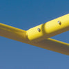 Image of Jaypro Max-1 Football Goal Posts 20' Uprights 6' Offset (Semi-Permanent)