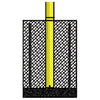 Image of Jaypro Max-1 Football Goal Posts 20' Uprights 6' Offset (Semi-Permanent)