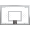 Image of Jaypro Perforated Poly-Carbonate Rectangle Backboard (Indoor)