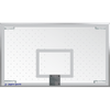 Image of Jaypro Perforated Poly-Carbonate Rectangle Backboard (Indoor)