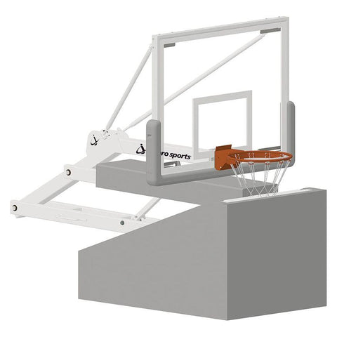 Jaypro Portable Basketball System Elite 5400 (4'6" Board Extension)