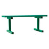 Image of Jaypro Portable Courtside Bench - 5 ft. (Double Plank)(Powder Coated) DPB50PC