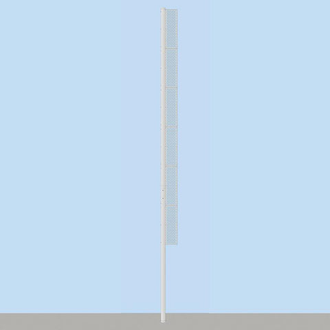 Jaypro Softball Foul Poles - 40' (Professional) (Surface Mount) SBFP-40SMWT