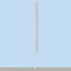 Image of Jaypro Softball Foul Poles - 40' (Professional) (Surface Mount) SBFP-40SMWT