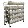 Image of Jaypro StackMaster Deluxe Helmet Rack 60 Helmet Capacity FHC-1