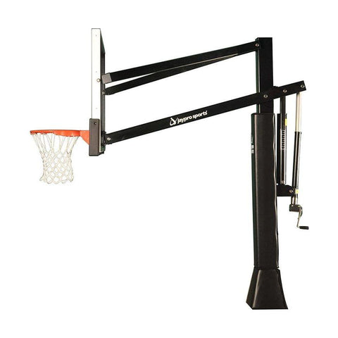 Jaypro Titan Basketball System (6"x 6" Pole with 4' Offset)