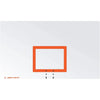 Image of Jaypro Titan Basketball System (6"x 6" Pole with 6' Offset) 72" Steel Backboard (Surface Mount)