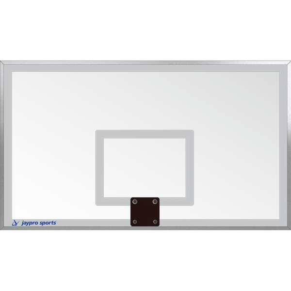 Jaypro Titan Rectangular Replacement Backboard (Tempered Glass) Pro