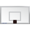 Image of Jaypro Titan Rectangular Replacement Backboard (Tempered Glass)