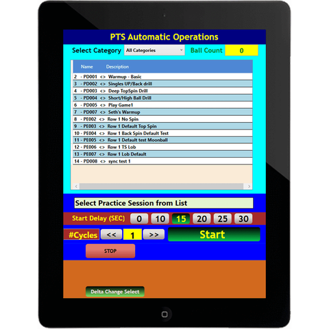 Match Mate Precision Tennis System Partner Tennis Ball Machine TBM-400